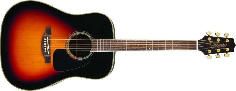 Takamine - Dreadnought Acoustic Guitar, Sunburst