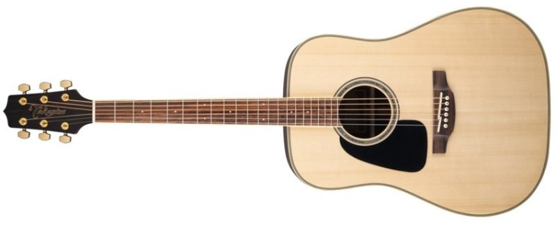 Takamine - Acoustic Guitar Left-Handed Dreadnought, Natural
