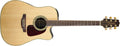Takamine - Dreadnought Cutaway Acoustic-Electric Guitar, Natural