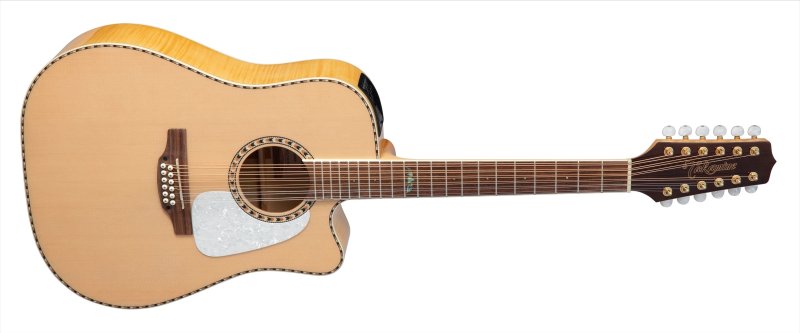 Takamine - 12 String G Series Acoustic Electric Guitar, Gloss Natural