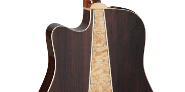 Takamine - Dreadnought Cutaway Acoustic-Electric Guitar, Natural