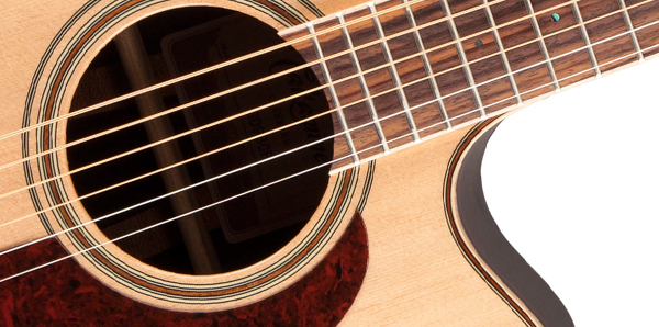 Takamine - Dreadnought Cutaway Acoustic-Electric Guitar, Natural