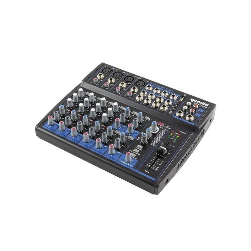 Gemini - Compact 12 Channel Bluetooth Mixer