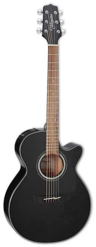 Takamine - FXC Cutaway Acoustic-Electric Guitar, Black