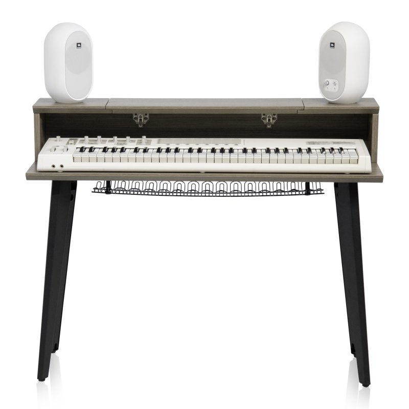 Gator - Elite Series Keyboard Furniture 61 Note, Grey