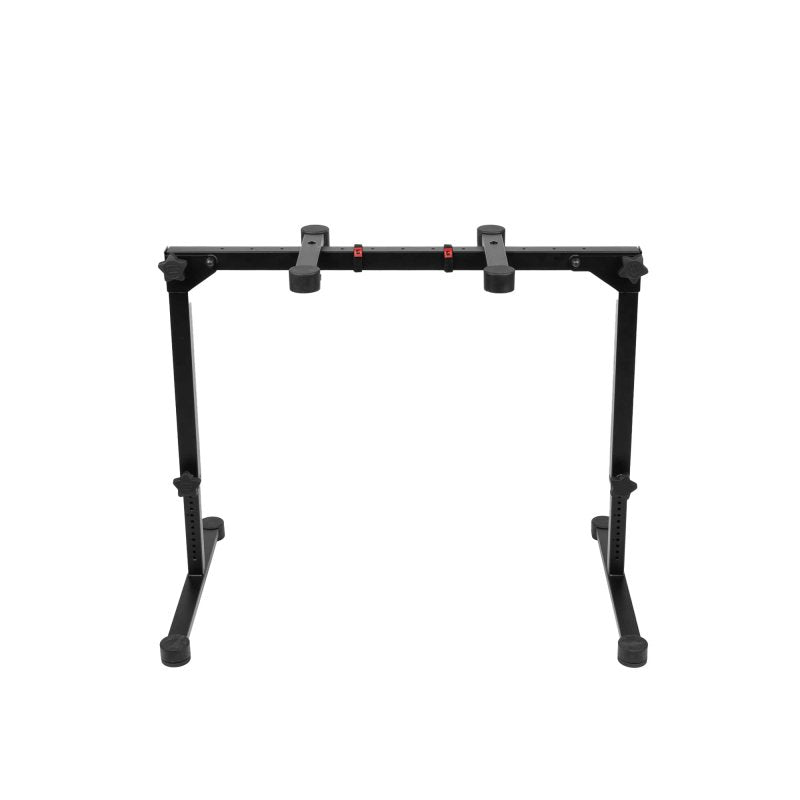 Gator - Collapsible Table Style Keyboard Stand with Carrying Strap, Black