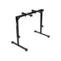 Gator - Collapsible Table Style Keyboard Stand with Carrying Strap, Black