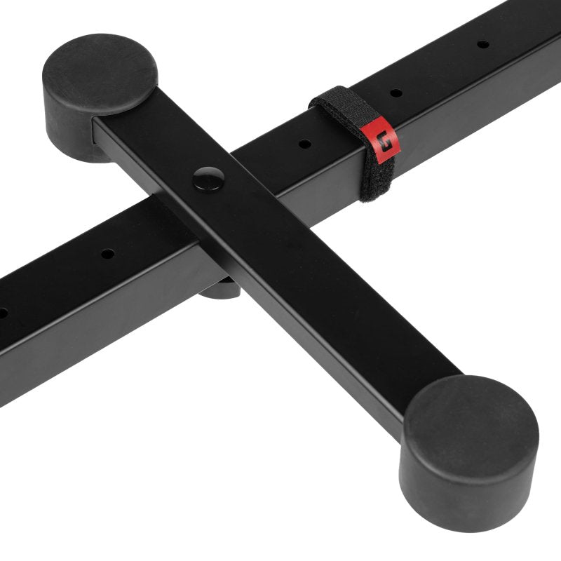 Gator - Collapsible Table Style Keyboard Stand with Carrying Strap, Black