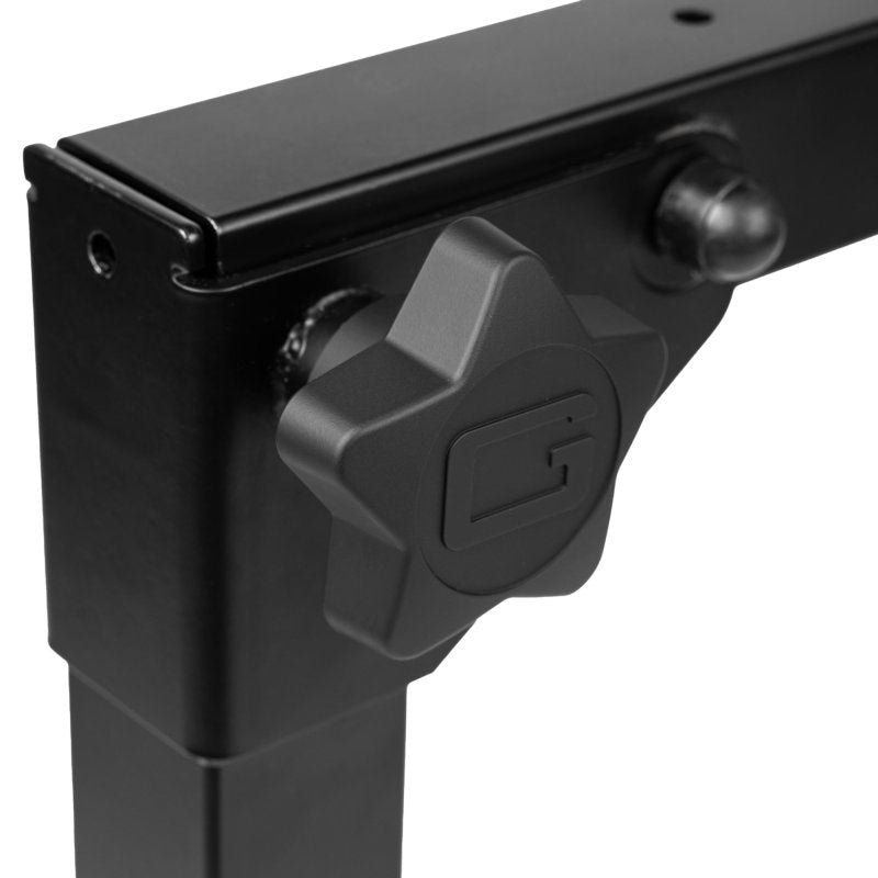 Gator - Collapsible Table Style Keyboard Stand with Carrying Strap, Black