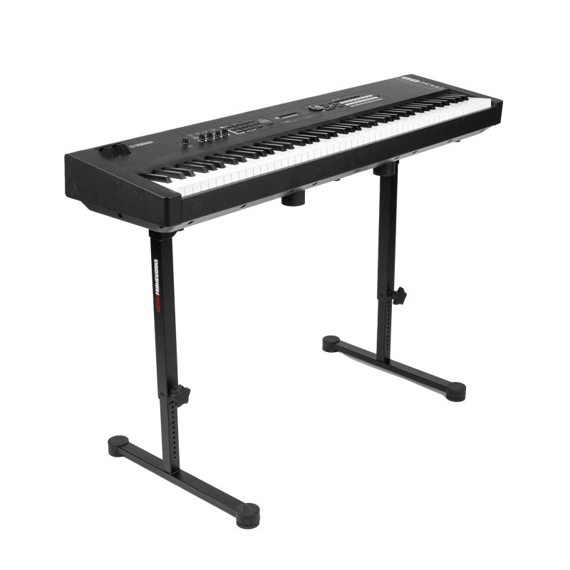 Gator - Collapsible Table Style Keyboard Stand with Carrying Strap, Black