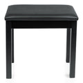 Gator - Traditional Wooden Piano Bench, Black
