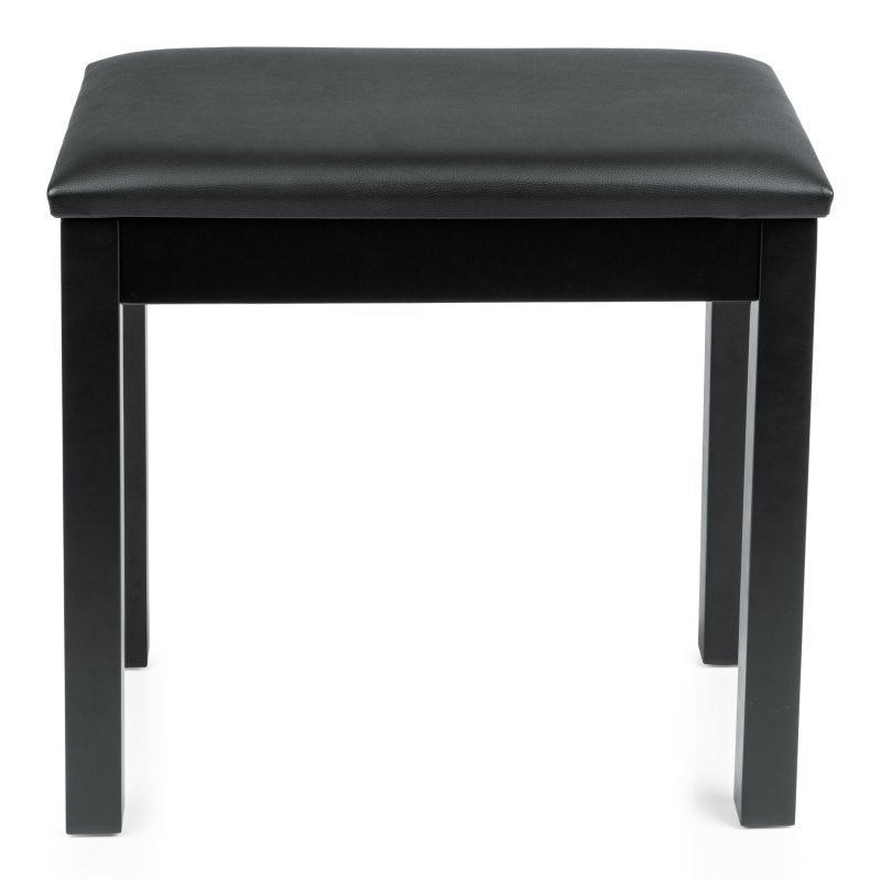 Gator - Traditional Wooden Piano Bench, Black
