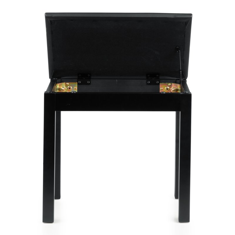 Gator - Deluxe Wooden Wooden Piano Bench, Black