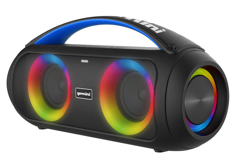 Gemini - IPX5 Portable Bluetooth Speaker: Splashproof & Sound-Perfect