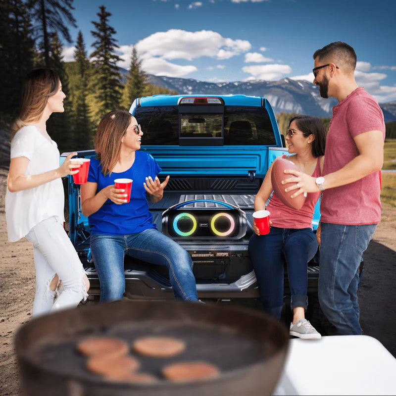 Gemini - IPX5 Portable Bluetooth Speaker: Splashproof & Sound-Perfect