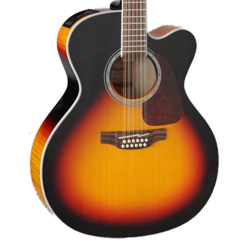 Takamine - Jumbo Cutaway 12-String Acoustic-Electric Guitar