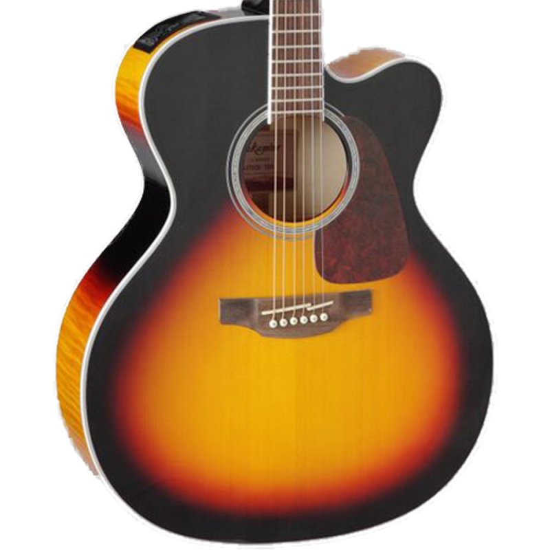 Takamine - Jumbo Cutaway Acoustic-Electric Guitar, Sunburst