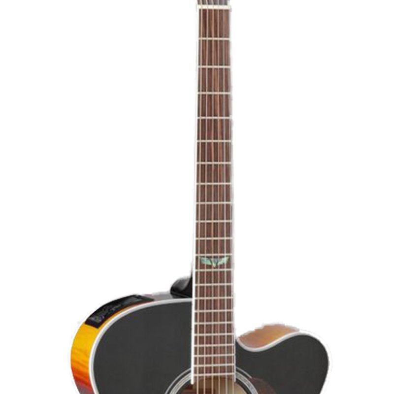 Takamine - Jumbo Cutaway Acoustic-Electric Guitar, Sunburst