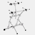 Gibraltar - Double Keytree Dual Tier Keyboard Stand, 88 Key
