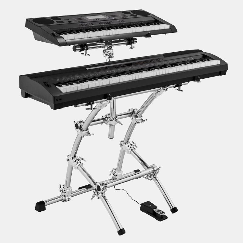 Gibraltar - Double Keytree Dual Tier Keyboard Stand, 88 Key
