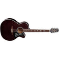 Takamine - Cutaway Acoustic-Electric Guitar, Transparent Black