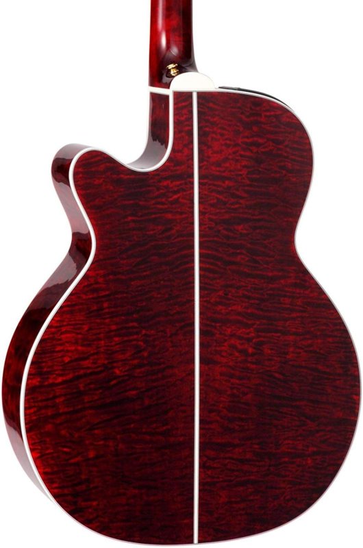Takamine - Cutaway Acoustic-Electric Guitar, Wine Red