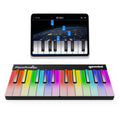 Gemini - 24-Key Smart Wireless Midi Keyboard - Portable Learning Piano With Light-Up Keys