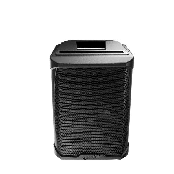 Gemini - Portable Active Bluetooth Professional PA Speaker with Built-In Mixer