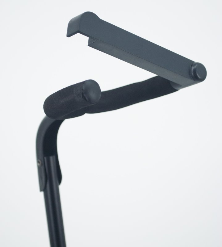 Profile - Black Guitar Stand With Rubber Padded Neck Support