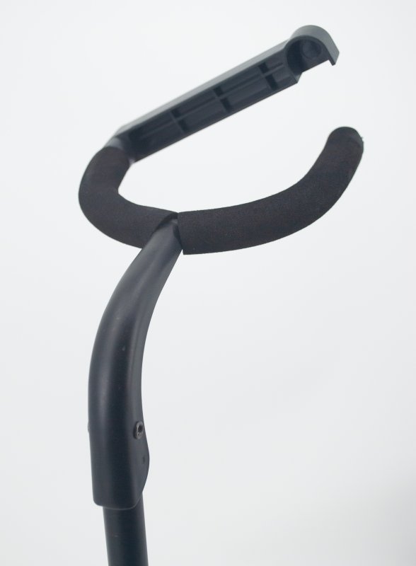 Profile - Black Guitar Stand With Rubber Padded Neck Support