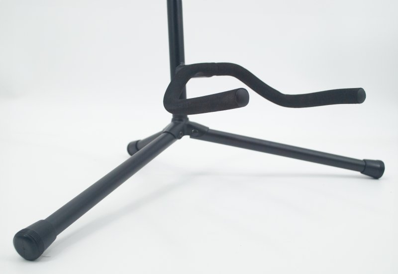 Profile - Black Guitar Stand With Rubber Padded Neck Support