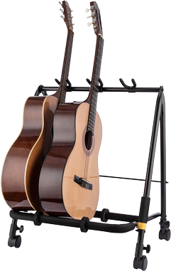 Hercules GS523B PLUS 3-PC Guitar Display Rack with Casters