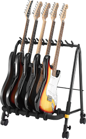 Hercules GS523B PLUS 3-PC Guitar Display Rack with Casters