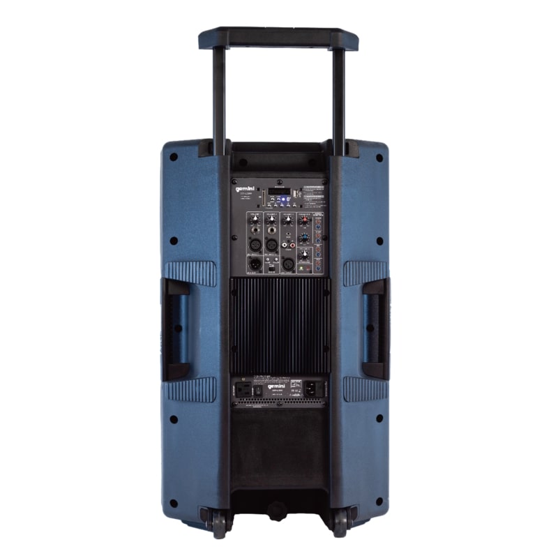 Gemini - Ultra Powerful Bluetooth 2200 Peak Watt Speaker With Built In Media Player