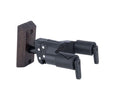 Hercules - Auto Grip Universal Guitar Hanger For Wall Mounting With Brown Wood Base, Short Arm