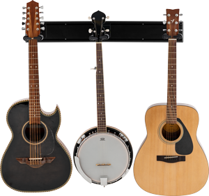 Hercules GSP403SB 3-Guitar Wall Rack