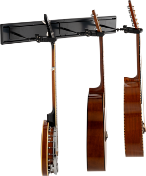 Hercules GSP403SB 3-Guitar Wall Rack