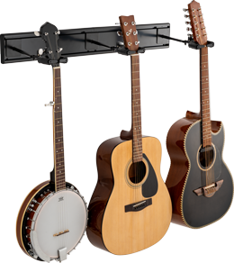 Hercules GSP403SB 3-Guitar Wall Rack