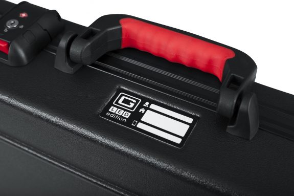 Gator - TSA Series ATA Molded Polyethylene Guitar Case for Standard Electric Guitars; LED Edition