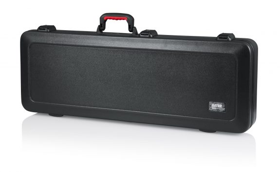 Gator - TSA Series ATA Molded Polyethylene Guitar Case for Standard Electric Guitars; LED Edition