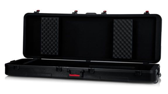 Gator - TSA Keyboard Series Molded 88-note Keyboard Case With Wheels