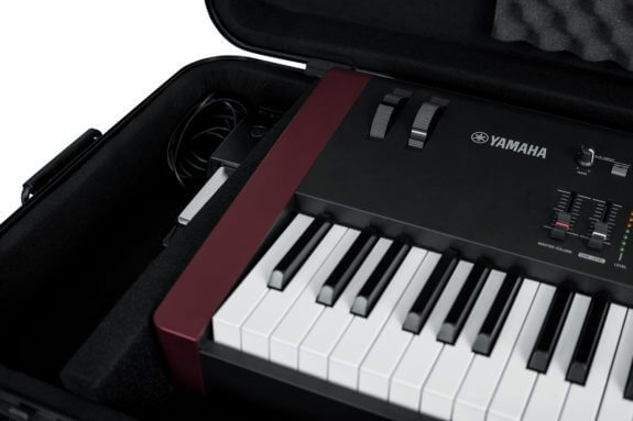 Gator - TSA Keyboard Series Molded 88-note Keyboard Case With Wheels