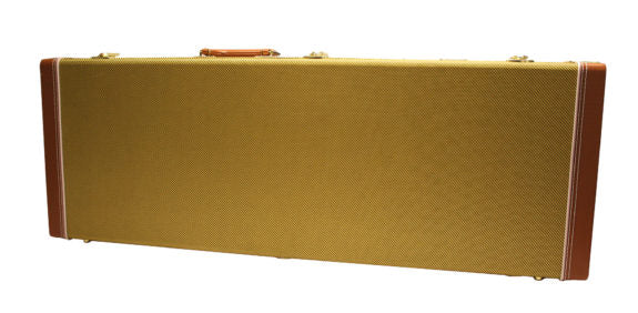 Gator - Deluxe Wood Series Electric Guitar Deluxe Wood Case, Tweed