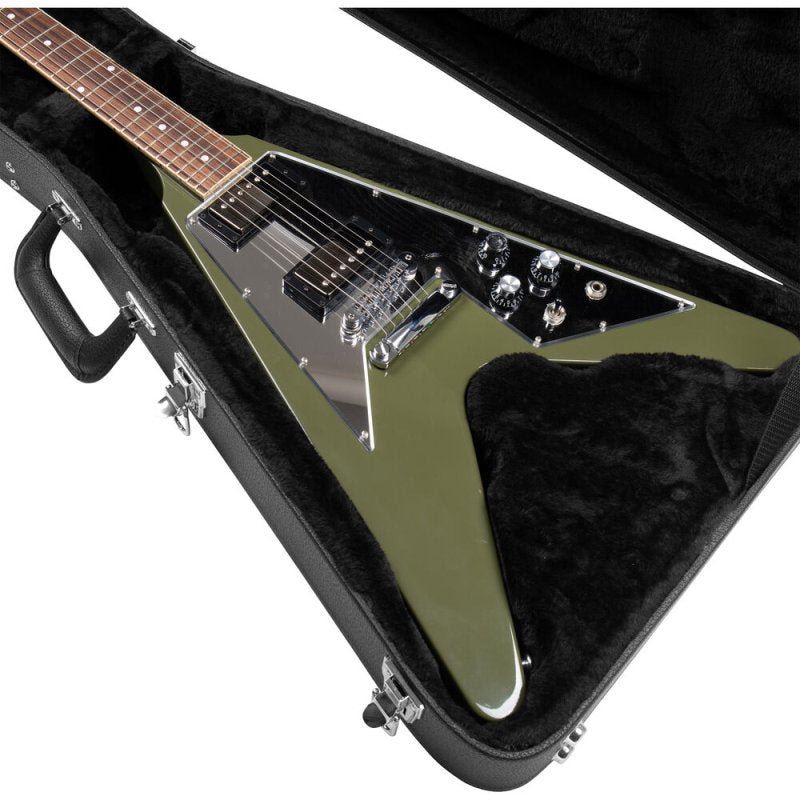 Gator - Deluxe Wooden Case for Flying V Guitars
