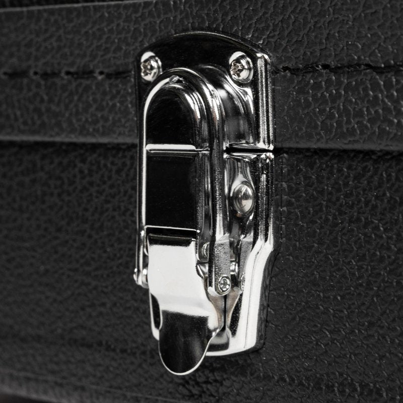 Gator - Hard Shell Wood Case for 339-Style Guitars with Plush Interior, Black Tolex Exterior, and Lockable Latch