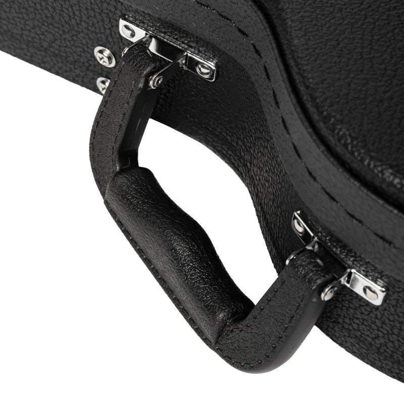 Gator - Hard Shell Wood Case for 339-Style Guitars with Plush Interior, Black Tolex Exterior, and Lockable Latch