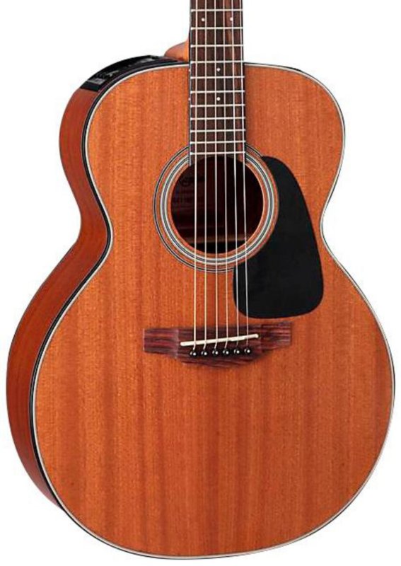 Takamine - Taka-mini  Mahogany 3/4 Acoustic-Electric Guitar with Gig Bag, Natural