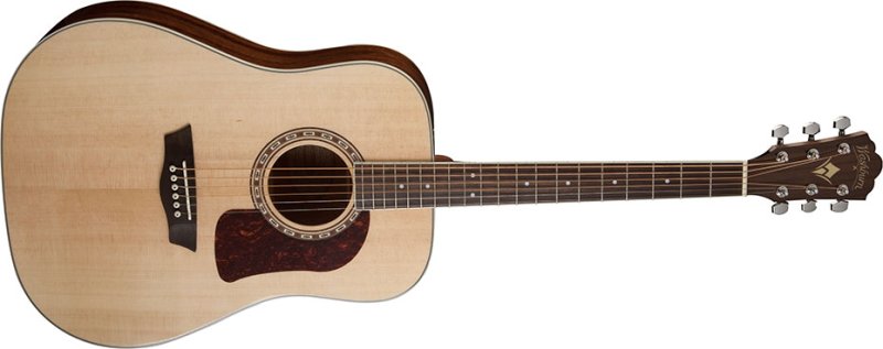 Washburn - Heritage Series Dreadnought Solid Sitka Spruse top