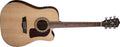 Washburn - Heritage 10 Series Acoustic Cutaway Guitar, Natural