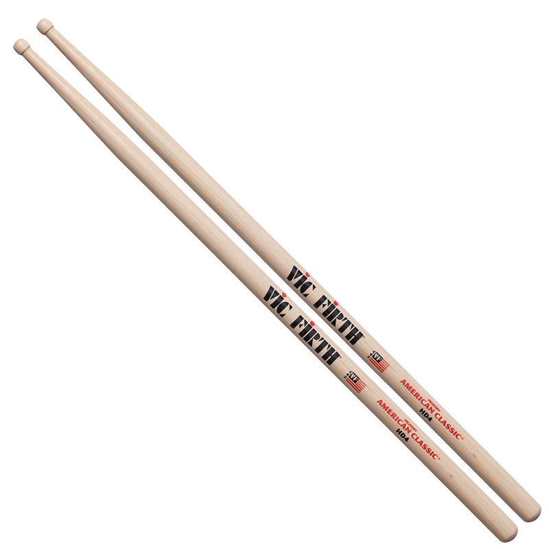 Vic Firth - HD4 American Classic Drumsticks, Wood Tip